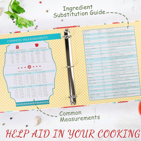 LotFancy 60 protective sleeves guard recipes from spills and wear.