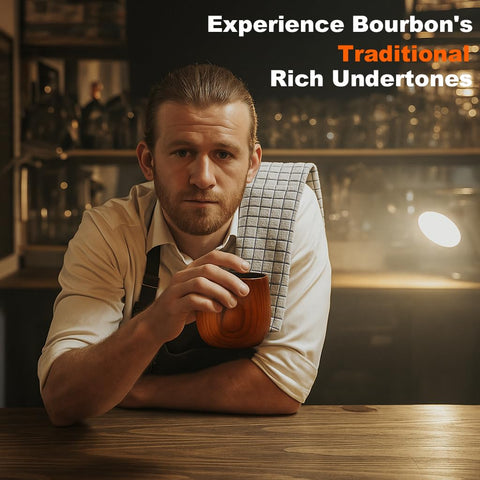 Lotnafee rustic home bar scene for cozy whiskey moments