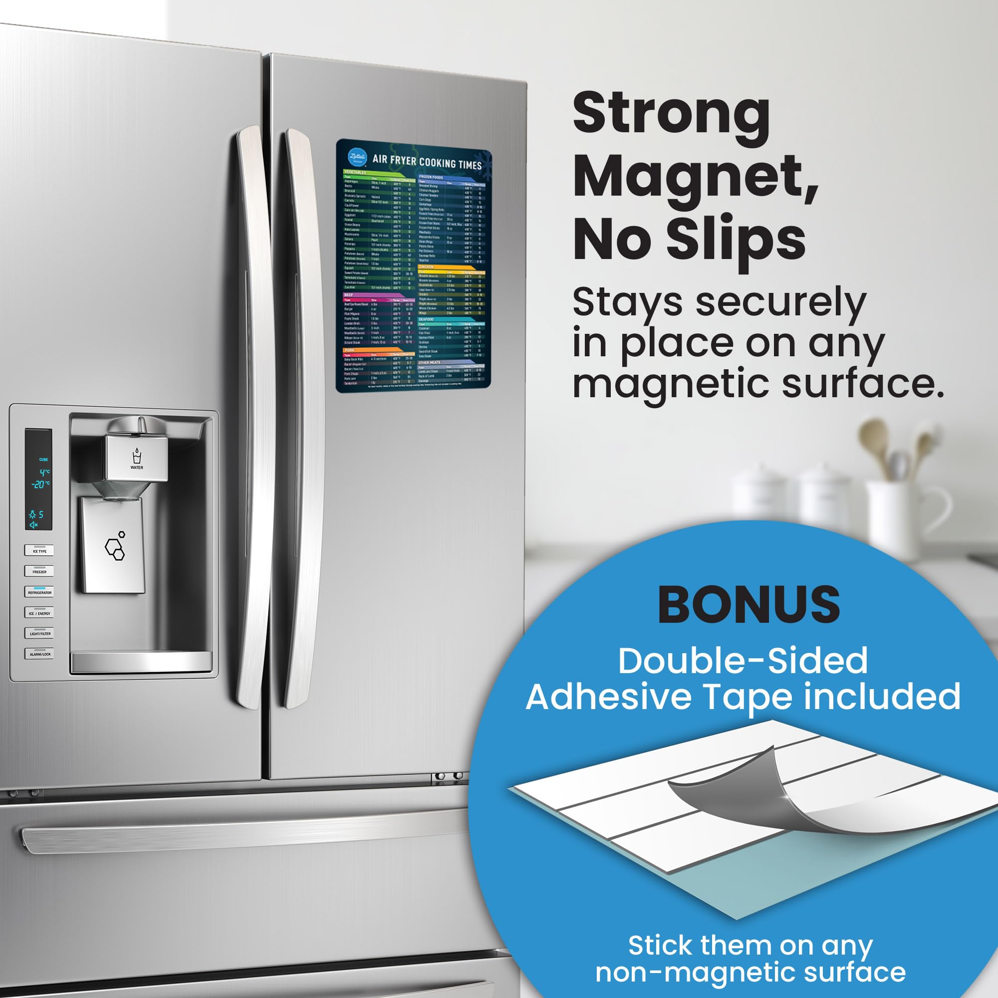 LOTTELI KITCHEN waterproof and oil-proof magnets for kitchen durability