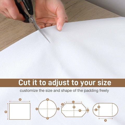 LotuFlor table protector pad cut-to-fit for any table shape.