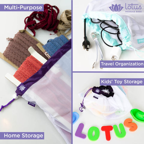 Lotus Trolley Bag multipurpose storage bags suit bulk foods and travel