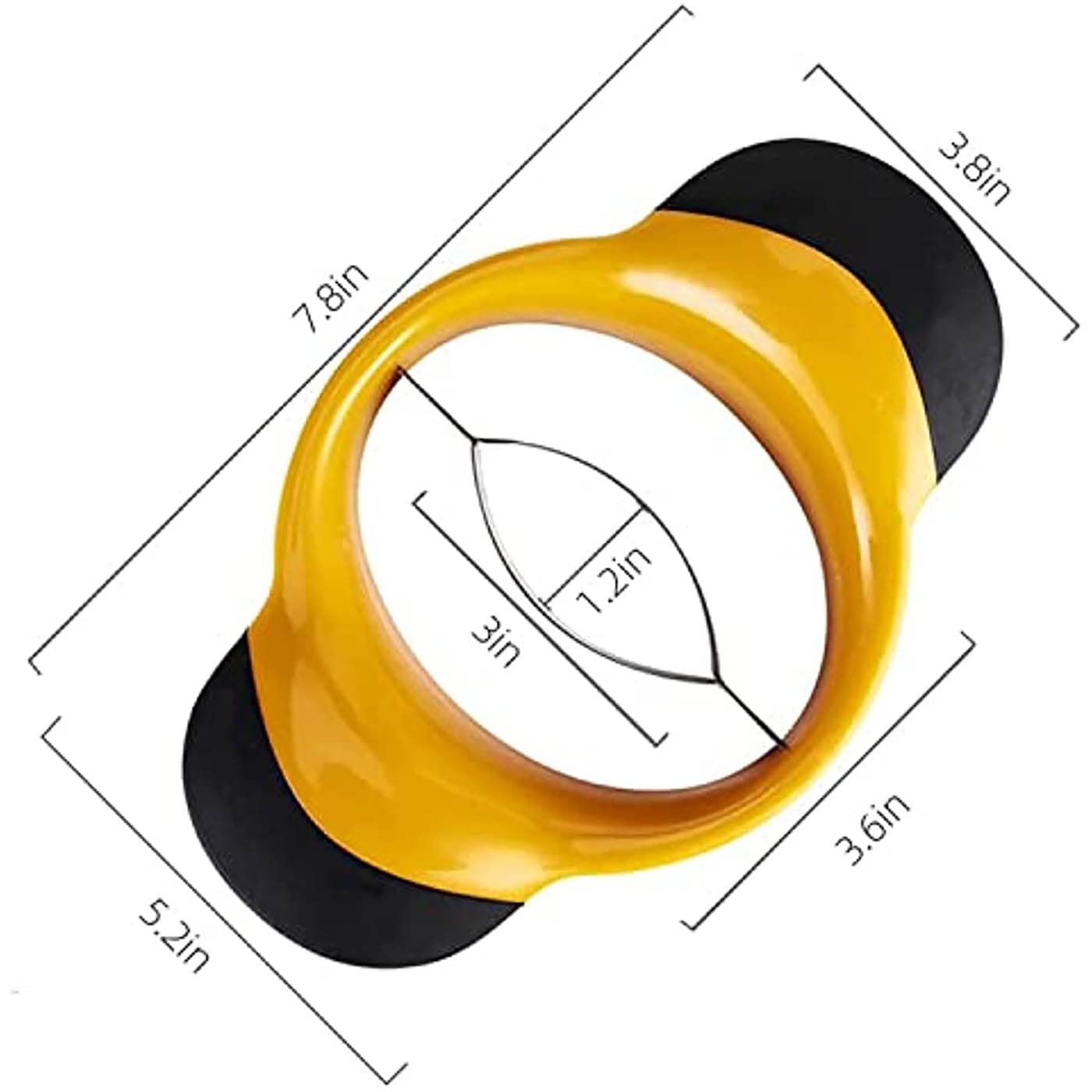 Louis Felt mango slicer extra-large size suitable for full mango halves