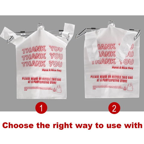 Lounsweer 50 plastic bags pack displayed with tidy dispensing