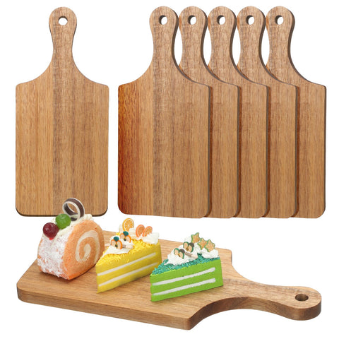 Lounsweer 6-pcs cutting boards set for versatile prep and display.