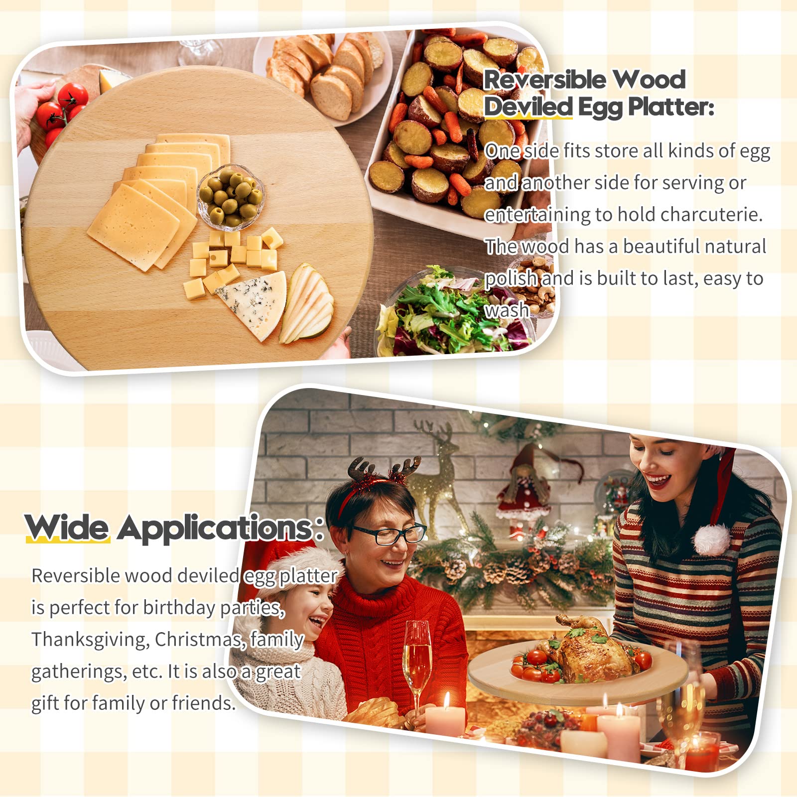 Lounsweer cutting board doubles as cheese platter, saving kitchen space