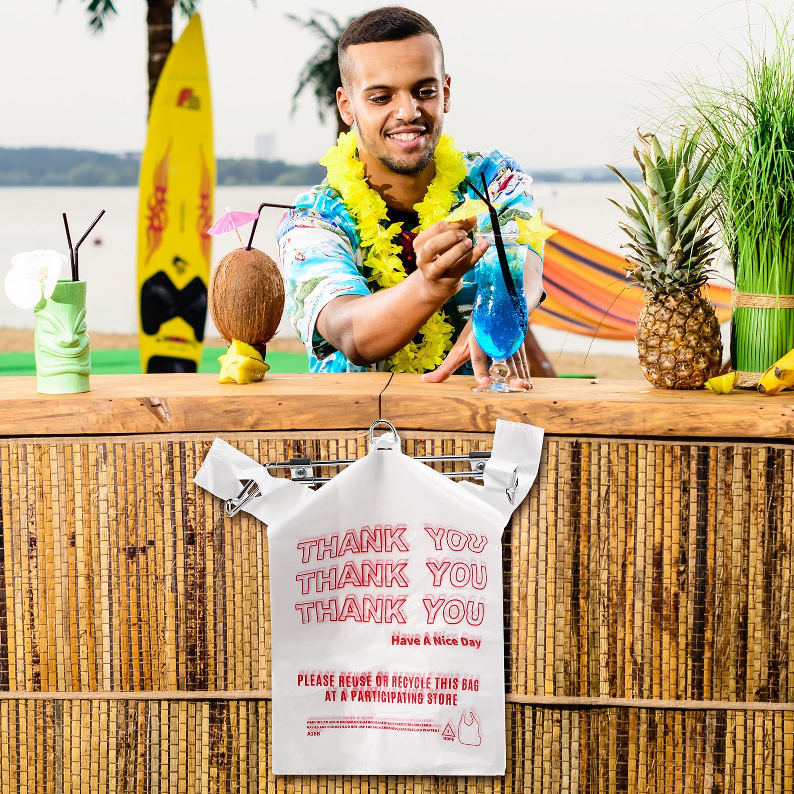 Lounsweer store-use scenario showing efficient bag packing