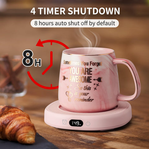 LOUTYTUO compatible with glass stainless steel and porcelain mugs