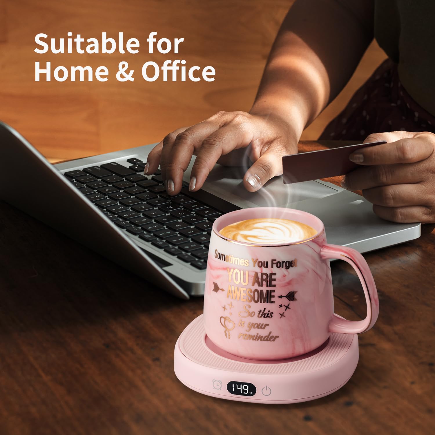 LOUTYTUO four temperature control enables customizable heat levels