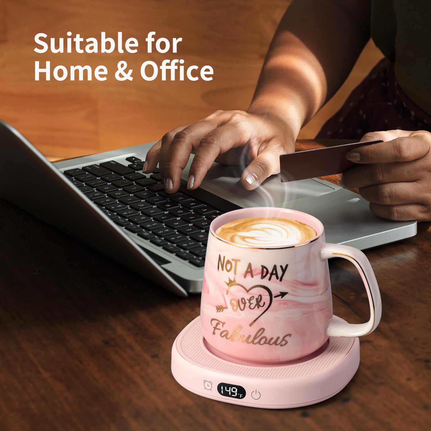 LOUTYTUO ceramic mug with frosted bottom designed for quick heating