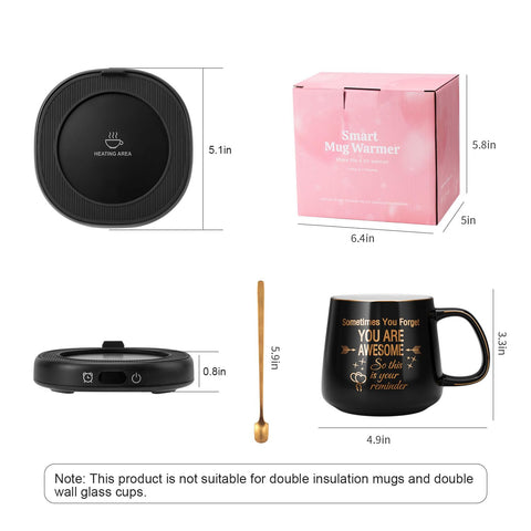 LOUTYTUO gift-ready packaging with inspirational mug message.