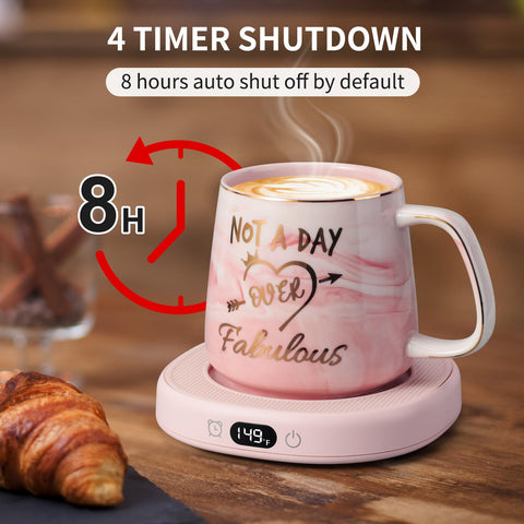 LOUTYTUO heating plate fits glass, steel, and porcelain cups