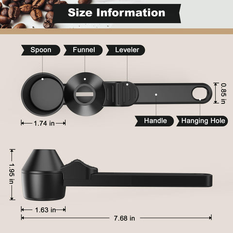 Lov Sprout refillable pod helper for precise grounds transfer.