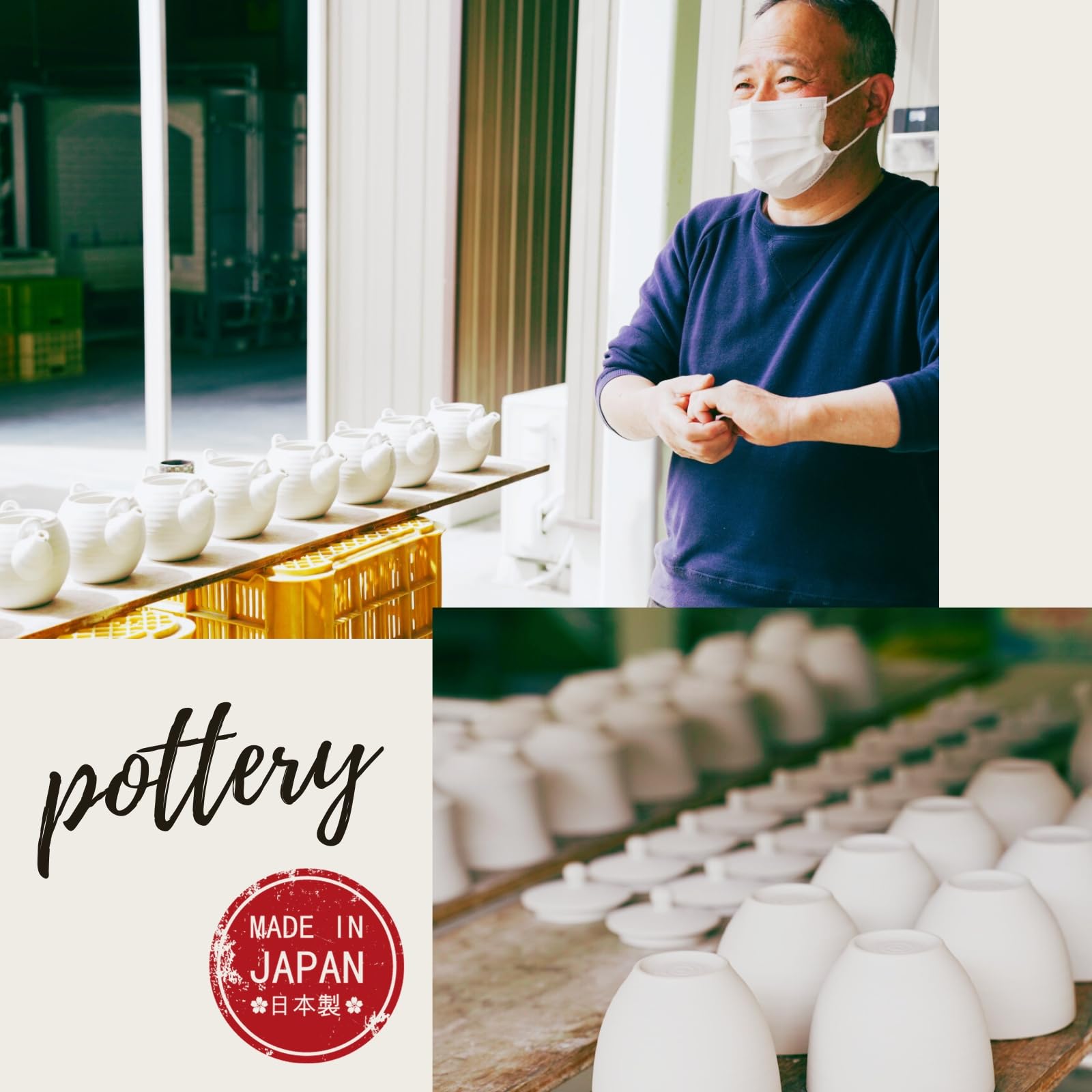 LOVE LOVE JAPAN small porcelain plates—compact size for dips and appetizers.