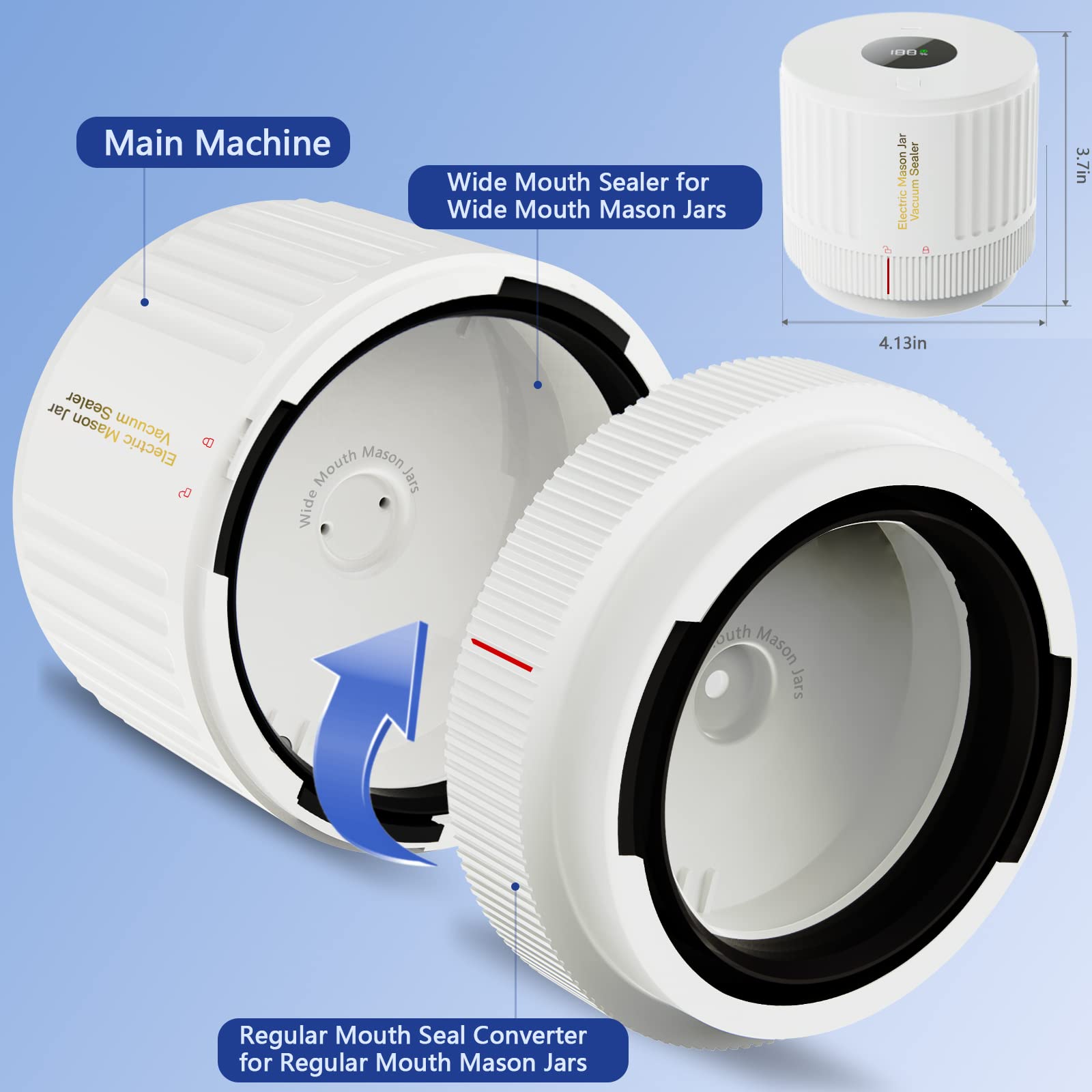 LOVE MOMENT cordless vacuum pump simplifies sealing process