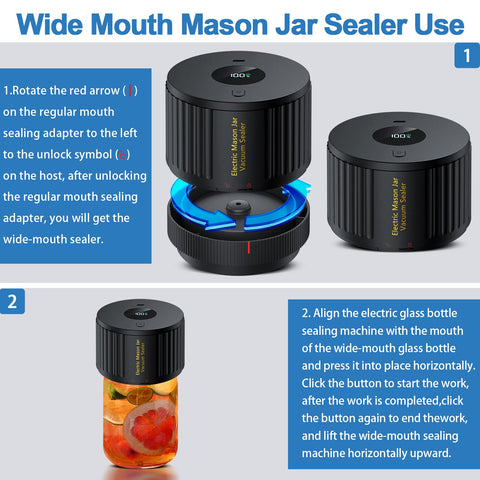 LOVE MOMENT mason jar lids wide set for airtight closures