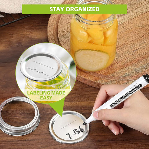 Love Moment silicone sealing ring provides reliable airtight seal around regular mouth lids
