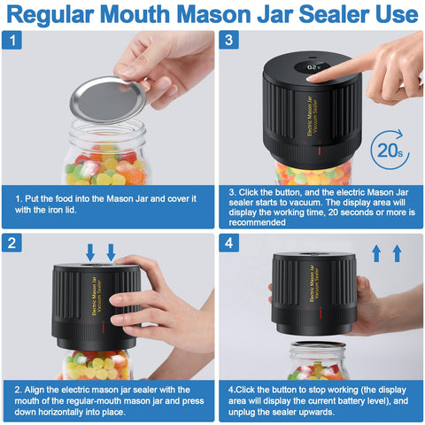 LOVE MOMENT wide-mouth converter kit enables versatile sealing on jars