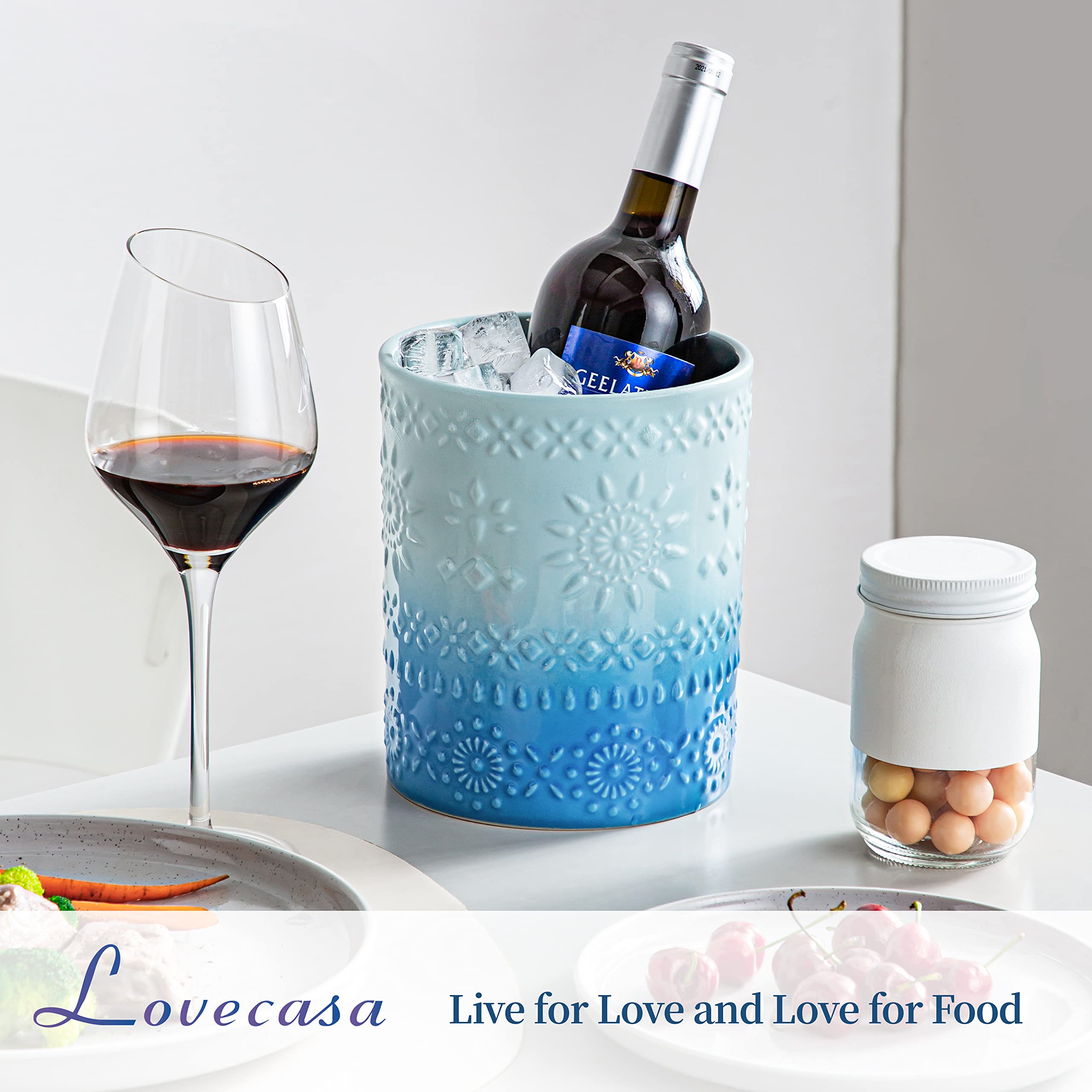 LOVECASA anti-slip glaze resists scratches for everyday use.