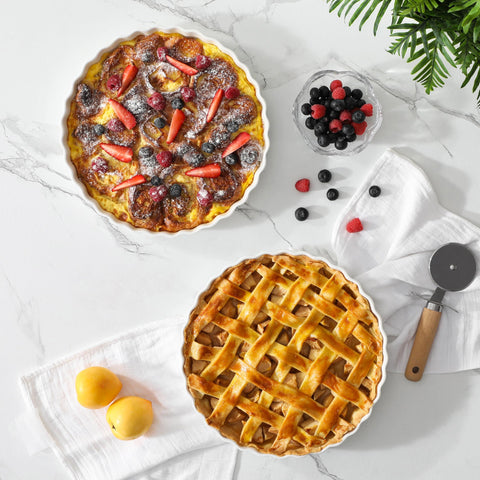 LOVECASA gift-ready pie pan set for holidays and bakers