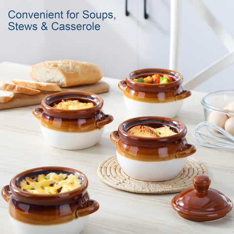LOVECASA versatile serving bowls – ideal for soups, stews, pies, and more.