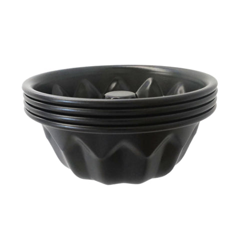 LoveDeal mini fluted cake pan 4-inch set, oven safe up to 446°F.