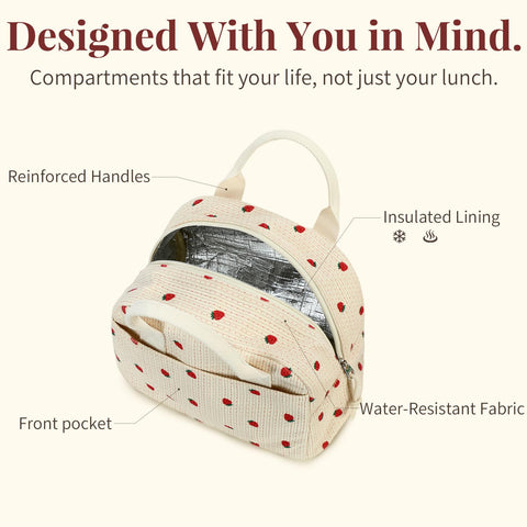 LOVELYWIND gift-ready lunch bag for thoughtful, practical presents.