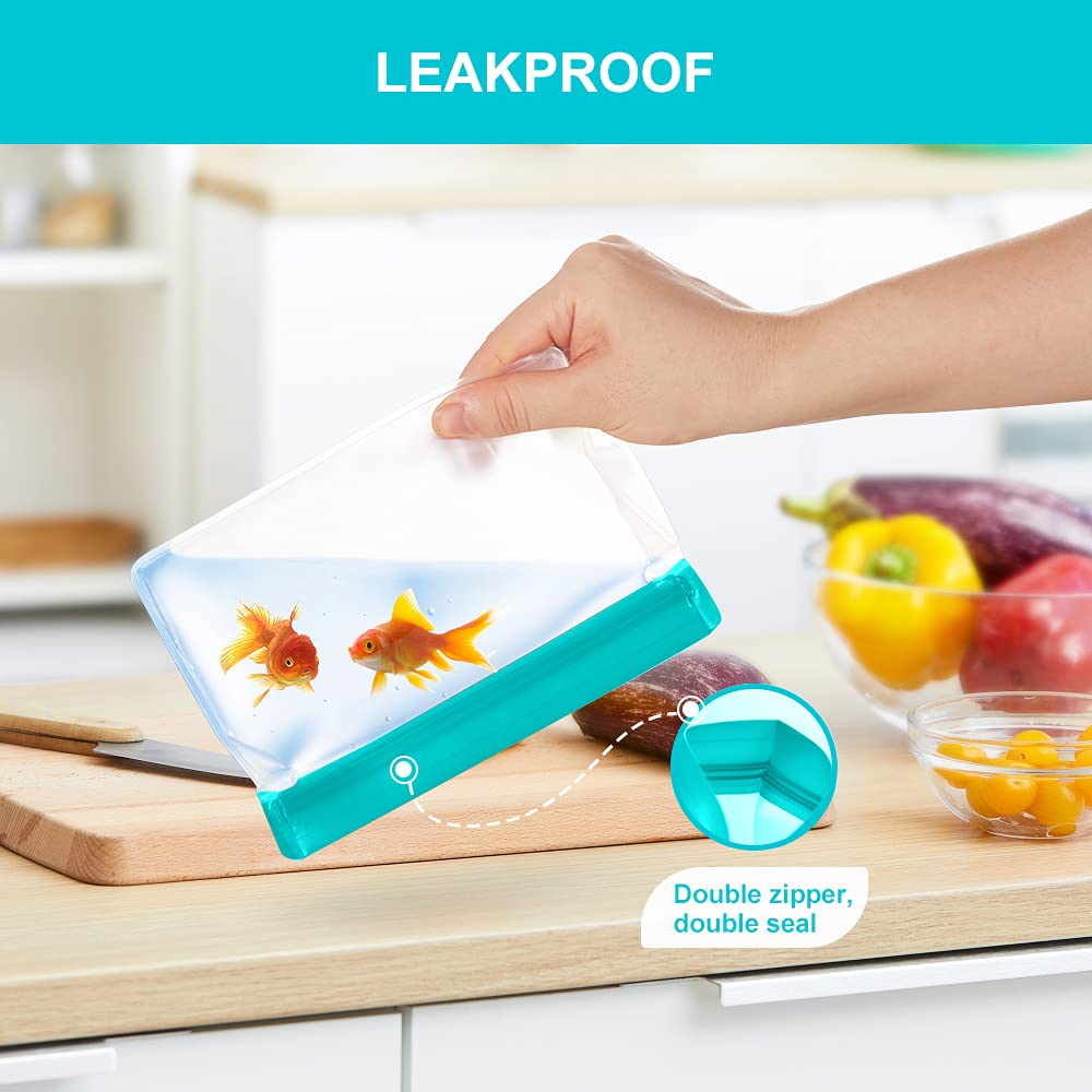 LOVESOLO multi-size reusable bags offer flexible storage for fruits, veggies, and snacks.