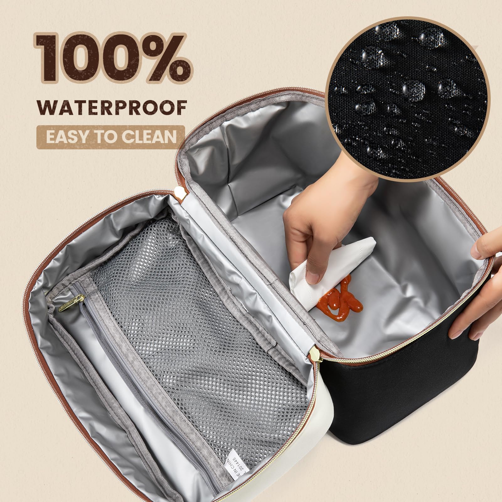 LOVEVOOK easy-clean interior simplifies post-use care after meals.