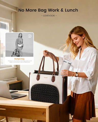 LOVEVOOK front pocket keeps essentials accessible during busy days.