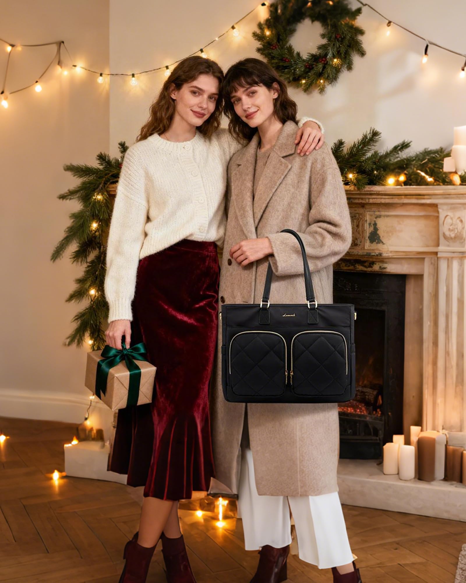 LOVEVOOK Wide adjustable strap delivers all-day carrying comfort