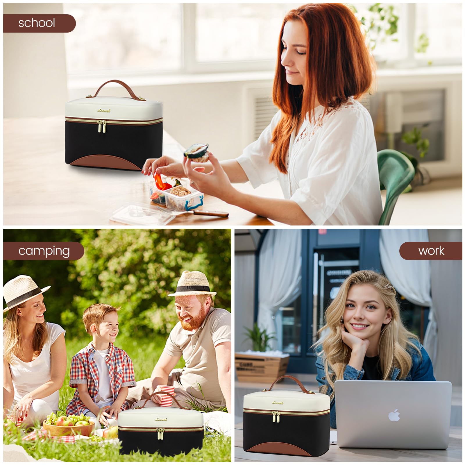 LOVEVOOK bag is ideal for office, picnics, beach trips and outdoor use.