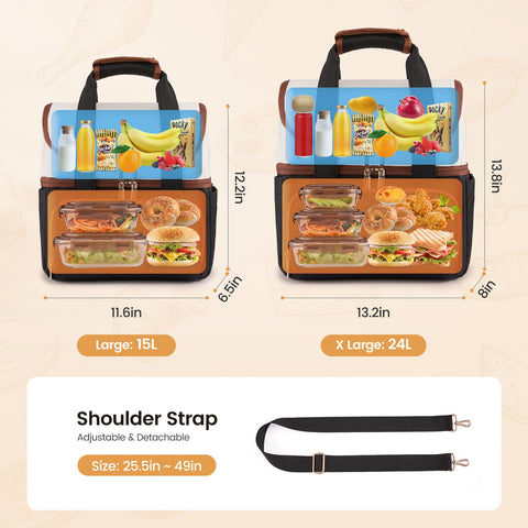 LOVEVOOK reinforced handle and durable materials for daily use