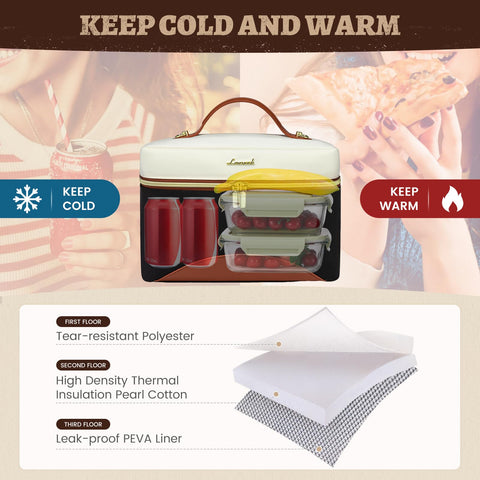 LOVEVOOK three-layer insulation design maintains temperature from morning to night.