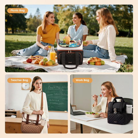 LOVEVOOK adjustable shoulder strap for comfortable hands-free carrying.