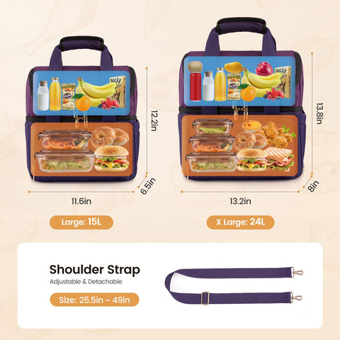 LOVEVOOK water-repellent exterior protects contents from spills.