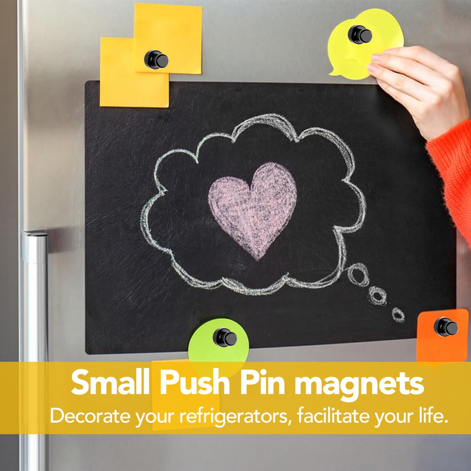 LOVIMAG decorative magnets for crafts and lockers.