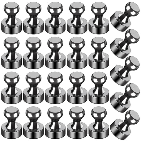 LOVIMAG fridge magnets 25pc on a whiteboard holding papers neatly