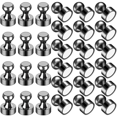 LOVIMAG black fridge magnets close-up with durable coating for daily use