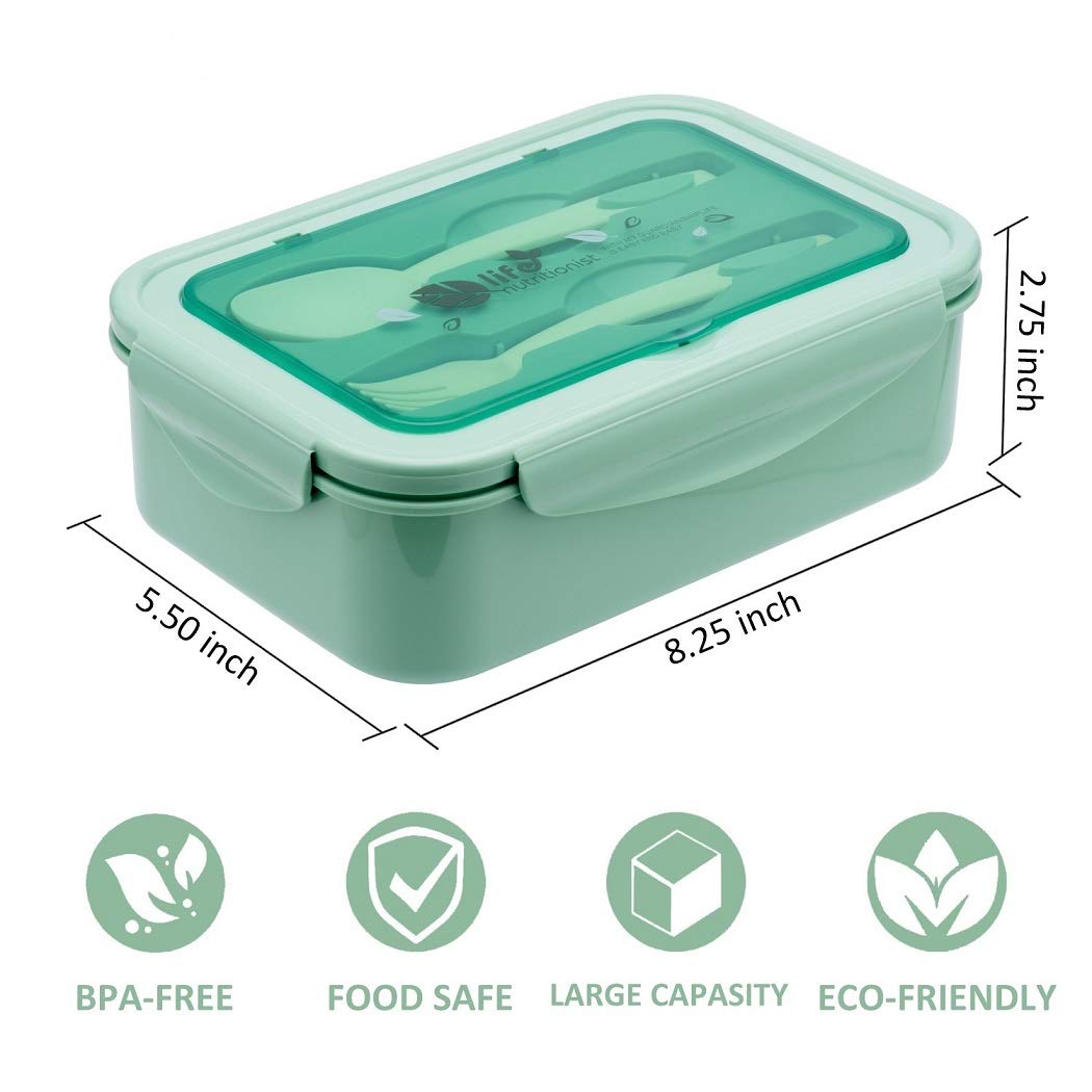 LOVINA bento box microwave safe without lids for quick reheats and meal prep