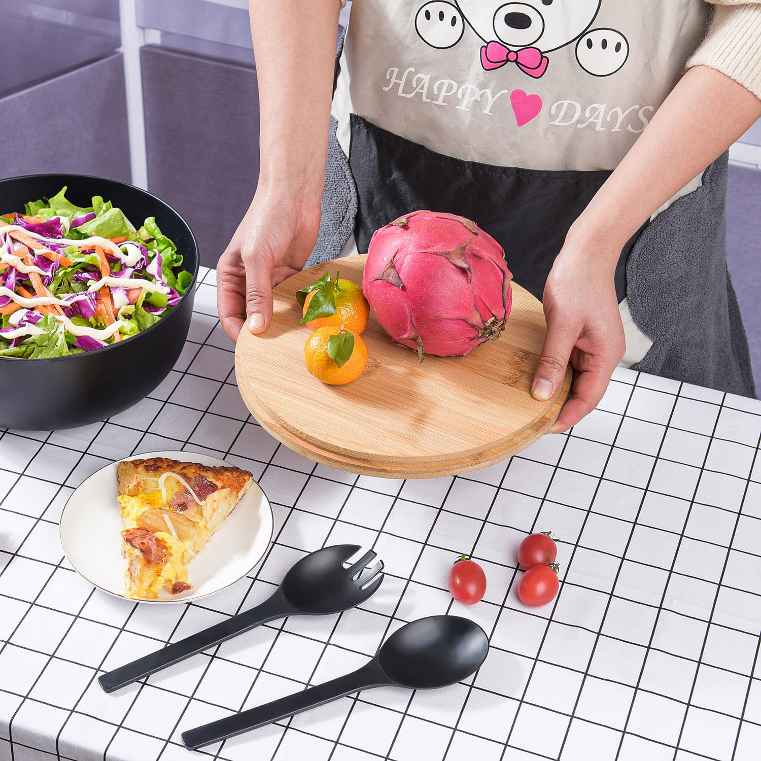 LOVYANXUE 3.7-quart capacity suited for larger meals