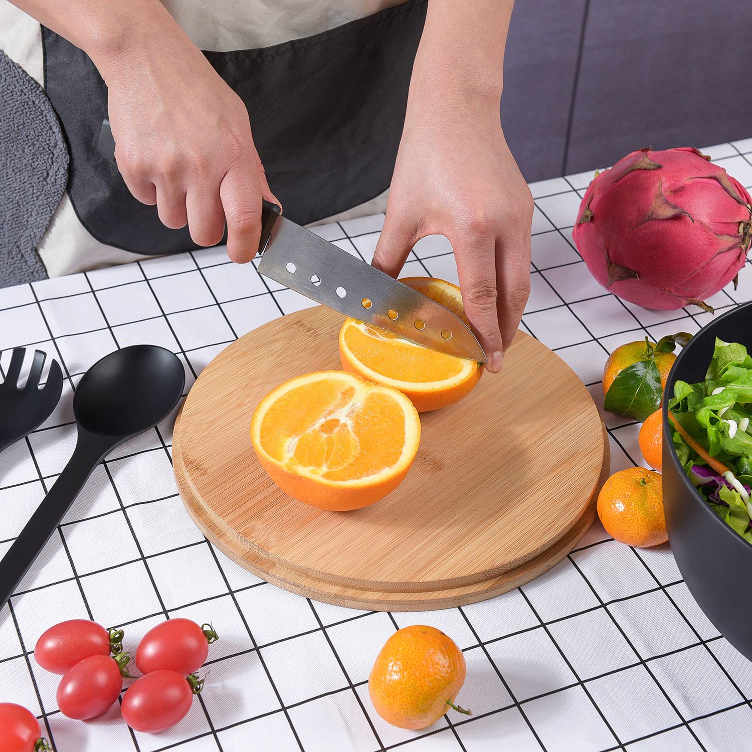 LOVYANXUE 9.8-inch bowl ideal for family salads