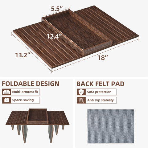 LOVYANXUE ergonomic design supports drinks meals and devices during relaxation