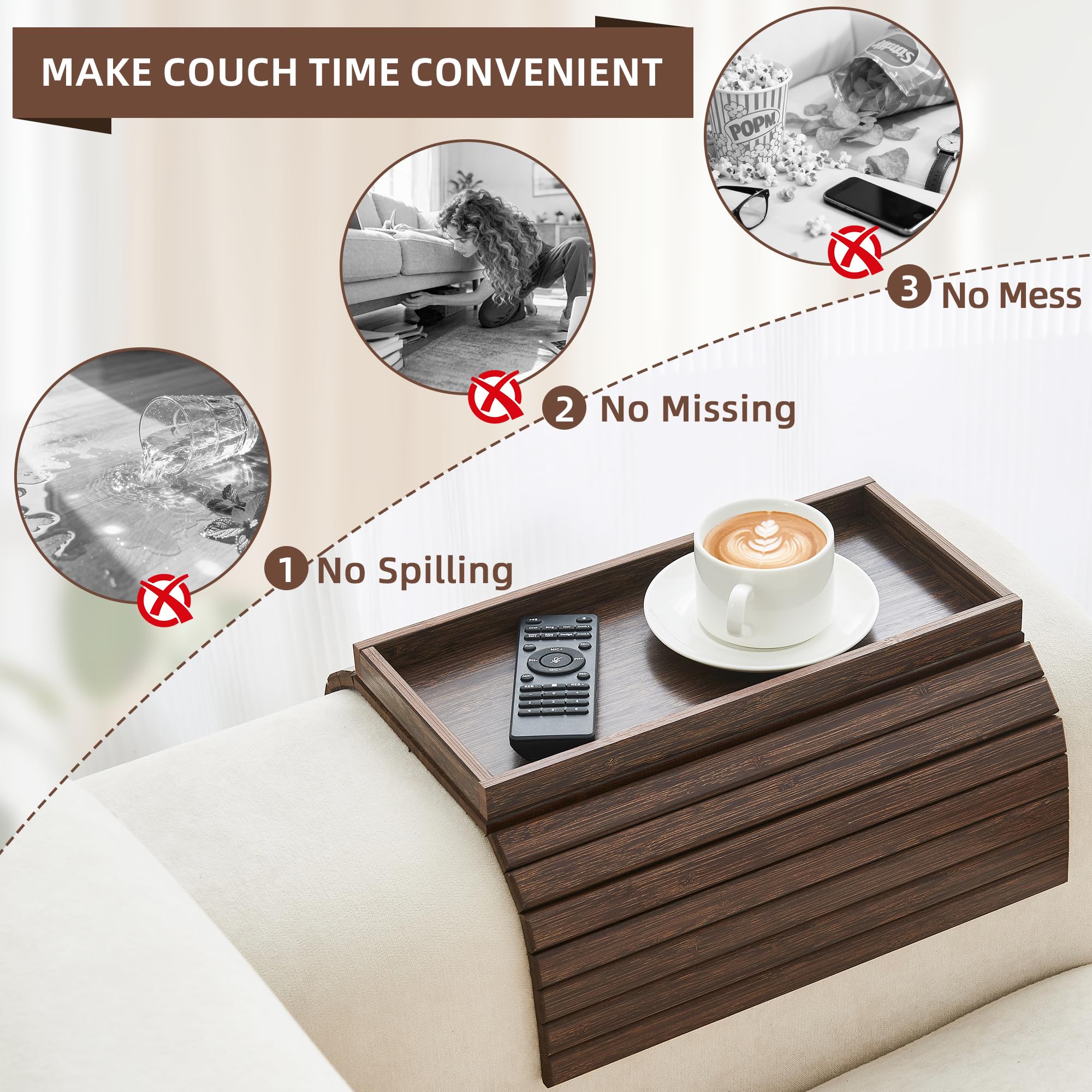 LOVYANXUE protects sofa surfaces with soft padding and non-slip grip