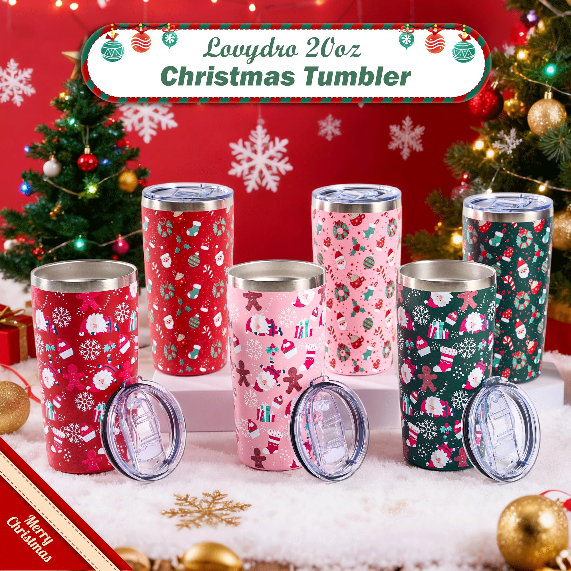 Lovydro insulated 20oz tumbler preserves temperature during commutes.