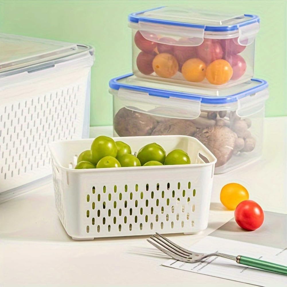 Loyanger two-piece set saves space and reduces fridge clutter.