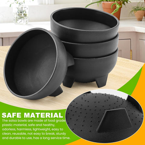 Loyanger stackable salsa bowls save cabinet space and reduce clutter