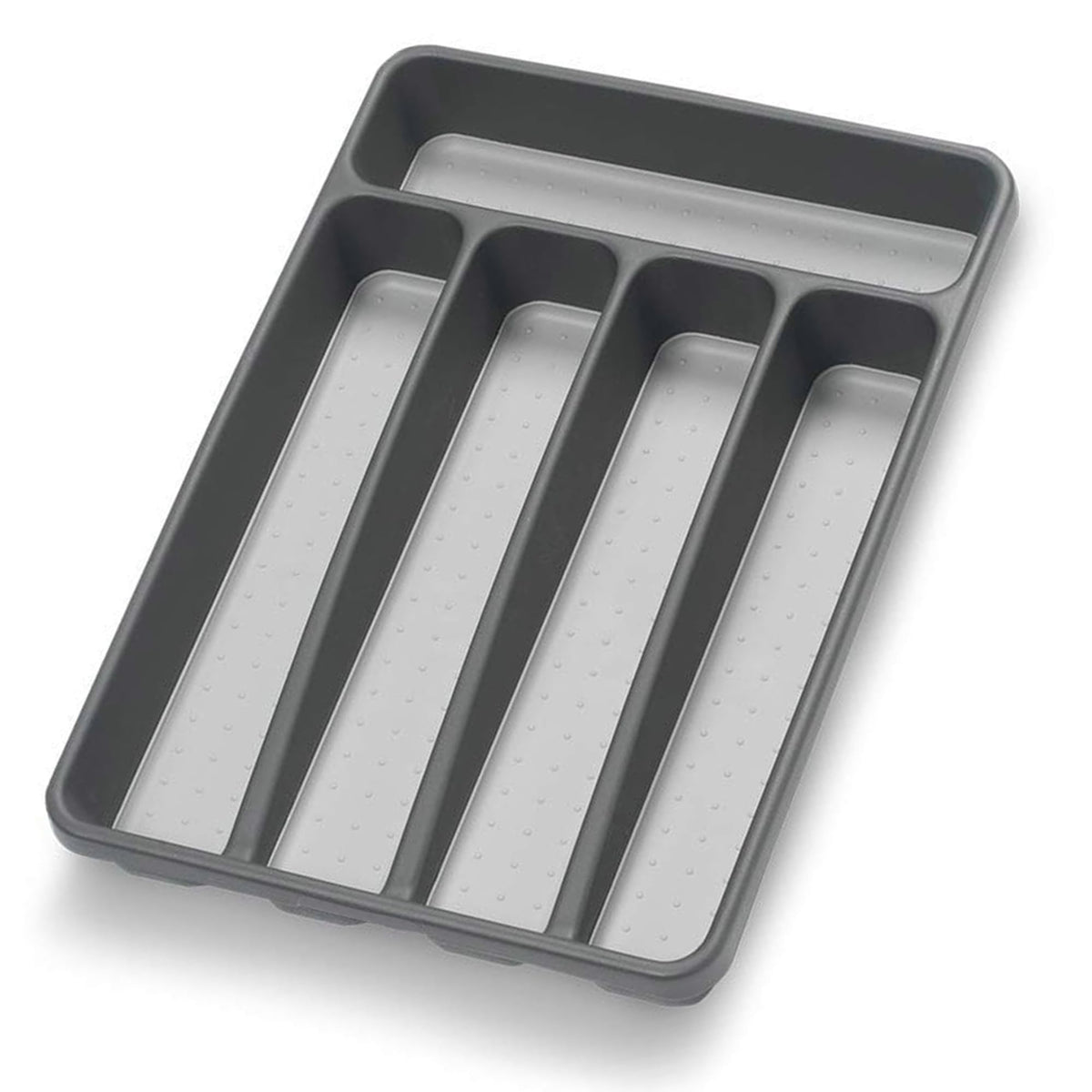 Loyareal silverware organizer in-drawer with five compartments for easy access