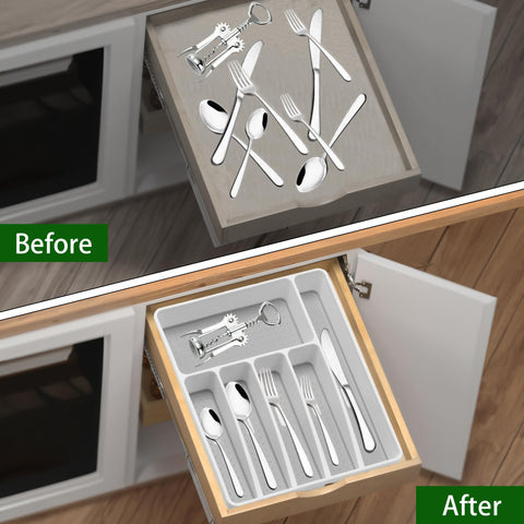 Durable BPA-free polypropylene tray suits daily kitchen use and cleaning.