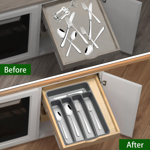 Loyareal five-compartment organizer shown for versatile home organization
