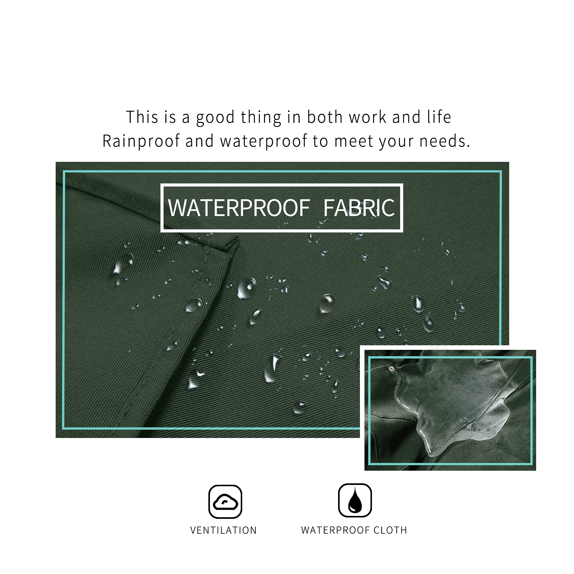 Loyglif apron waterproof finish protects clothing during busy cooking sessions.